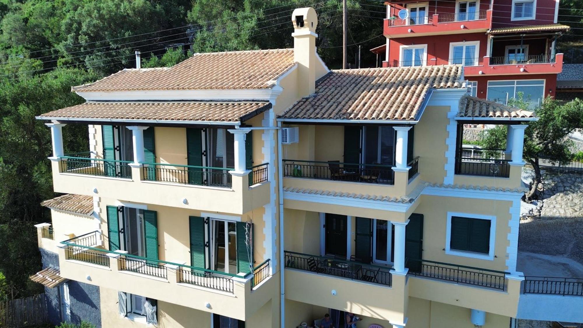 Mariza'S View House Apartman Lákonesz Kültér fotó